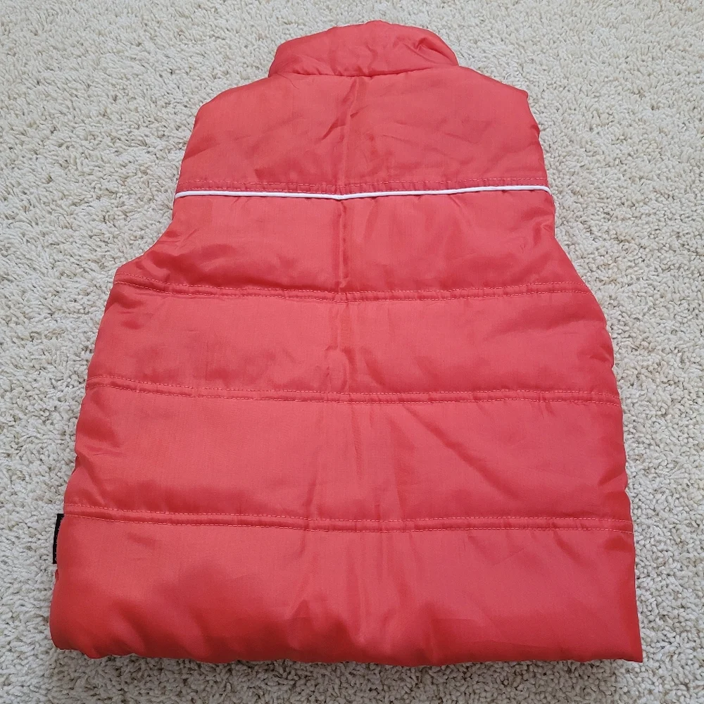 Calvin Klein Jeans 3T Red Puffer Vest Toddler Boys Full Zip